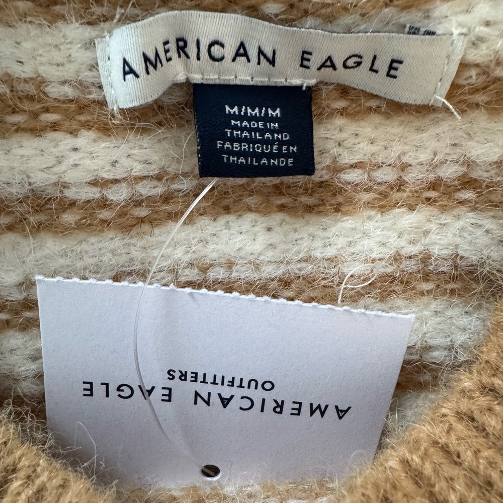 Women’s American Eagle Soft Striped Sweater - Picture 4 of 5